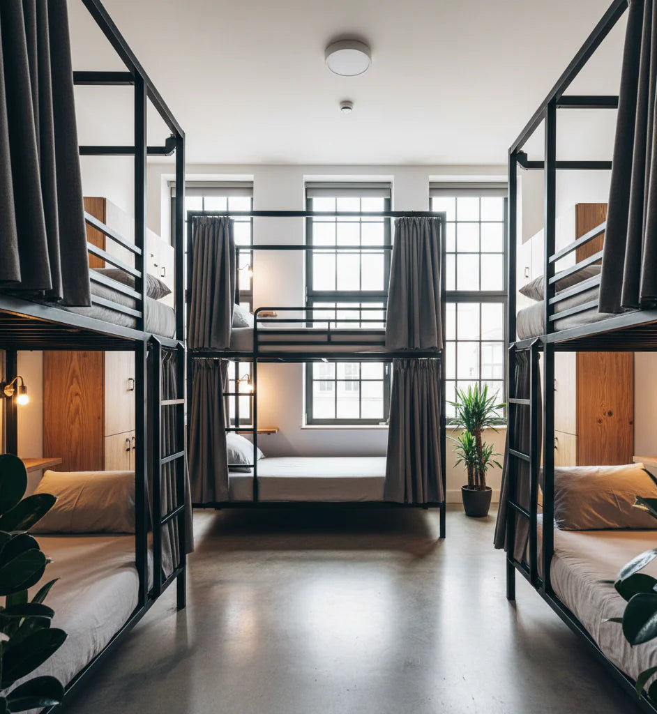 Camas para Hostales y Residencias Estudiantiles: Guía Rentabilidad Máxima 2026