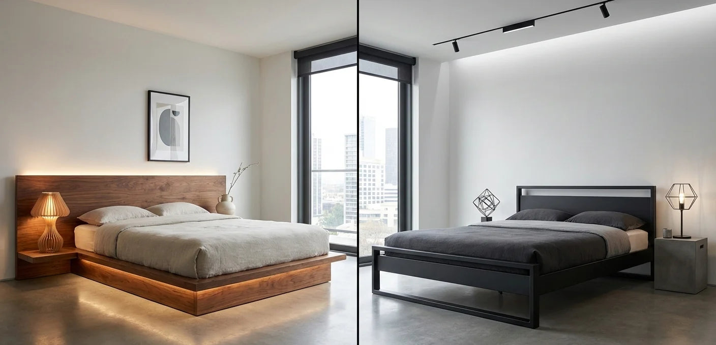 Bases para Cama: ¿Metálicas o de Madera? La Respuesta Definitiva para Constructoras y Hoteles