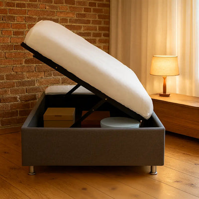 Pack Cama Lift Storage Individual + Colchón Individual Tight Top